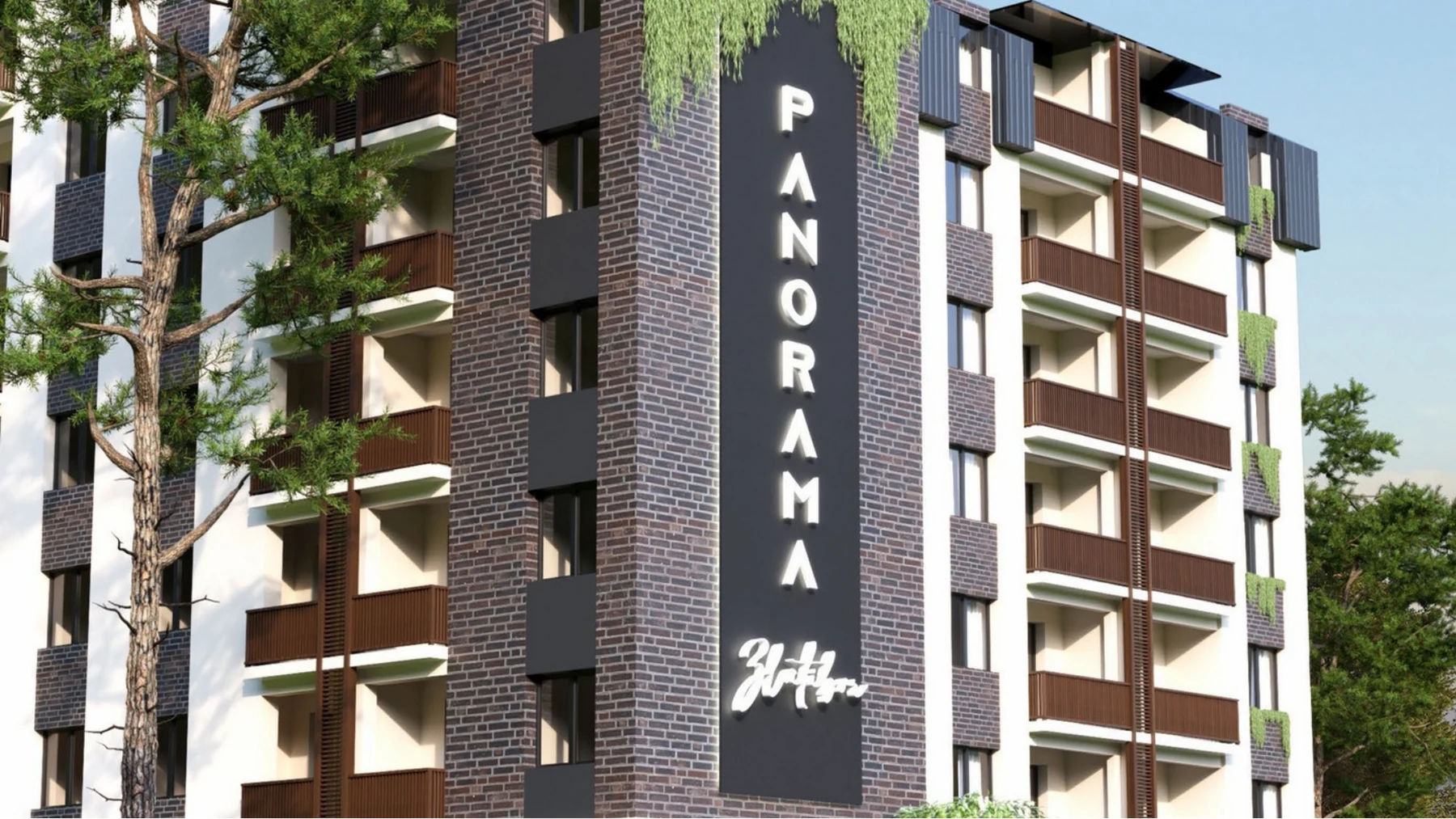 Detalj fasade Panorama Zlatibor